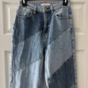 PacSun 90's Boyfriend Jean - Diagonal Tri Color - 25